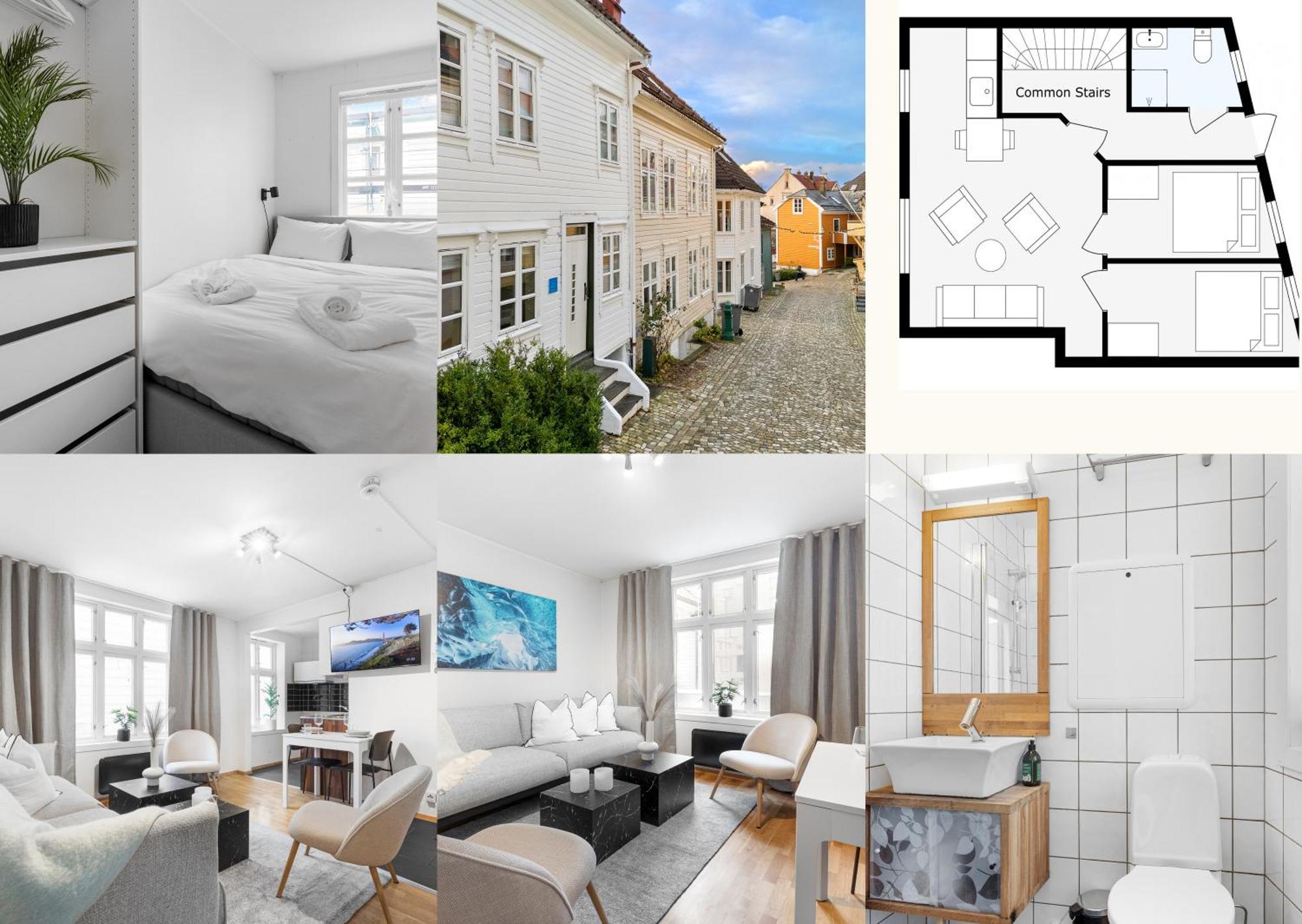 Homerentals Apartments - Behind Bryggen & Historic Cobblestone Streets - 2 Floor Renovated From February 2025 Bergen Ngoại thất bức ảnh